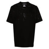 Crystal-embellished T-shirt
